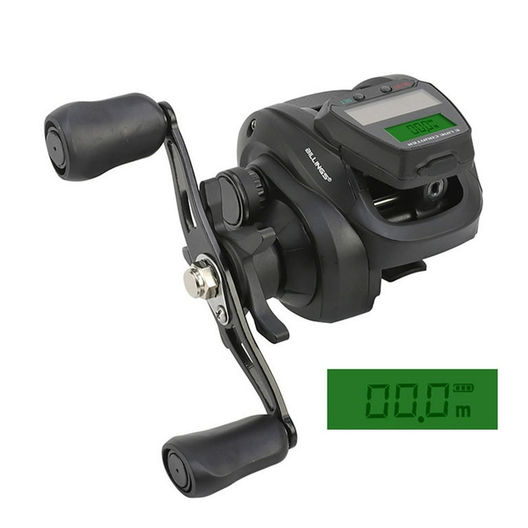6.3:1 5+1Bb Baitcasting Fishing Reel With Accurate Line Counter