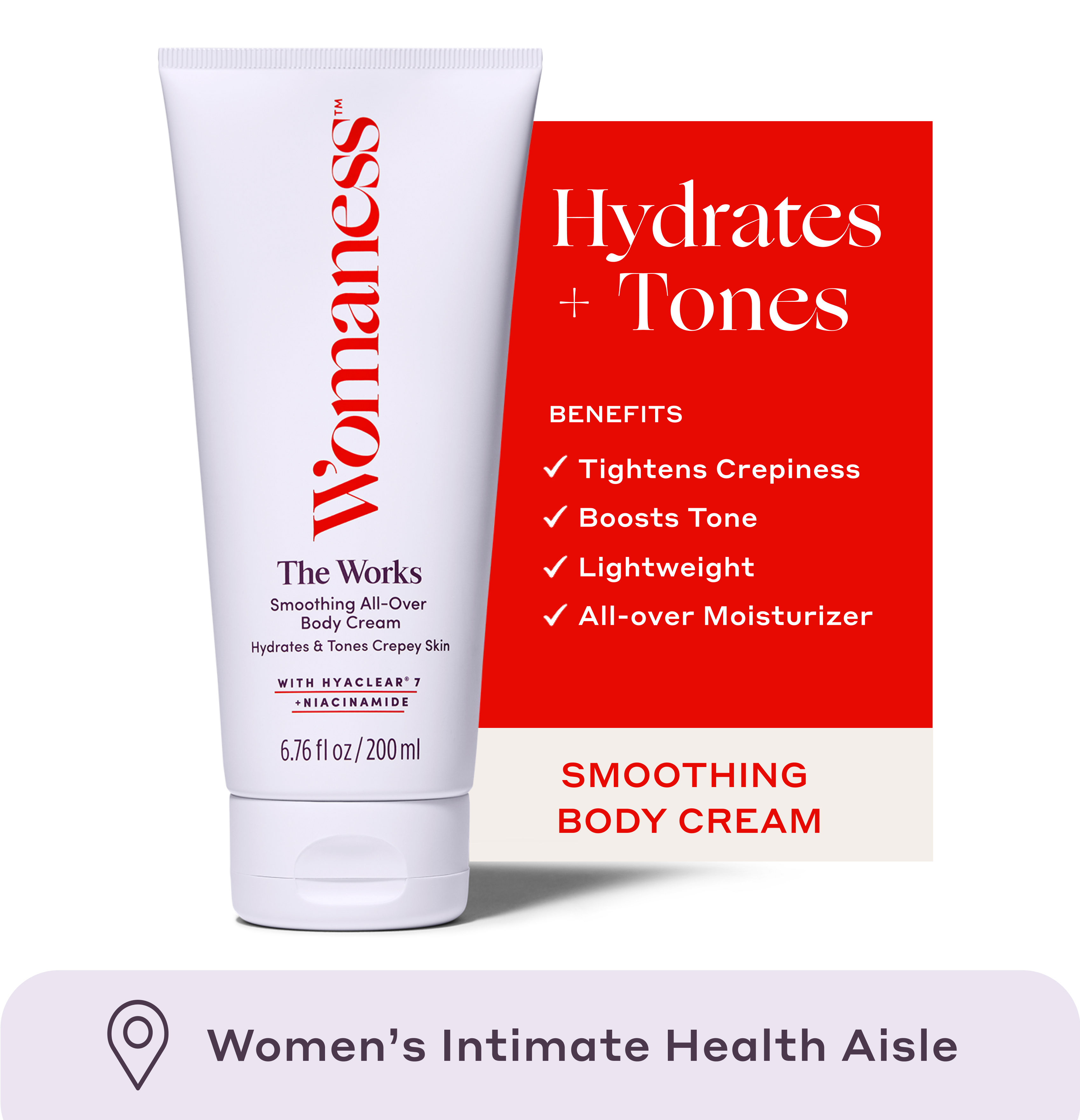 Womaness The Works Firming Body Lotion, 6.76 oz photo 1