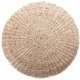 thumbnail image 2 of Esterilla de yoga hecha a mano para meditación, cojín de tatami ecológico y sostenible de estilo japonés, cojín de paja de junco natural para zen, comodidad superior para el hogar y actividades al, 2 of 8
