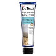 Dr Teal's Detoxify & Energize Pure Epsom Salt Body Lotion, 10 oz