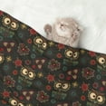 thumbnail image 2 of Rocae Boho Owl for Pet Blanket Dog Blanket Cat Blanket Soft Sleep for Small Medium Pet-Medium, 2 of 8