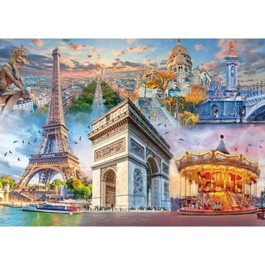 Trefl Red 1000 Piece Puzzle - Weekend in Paris