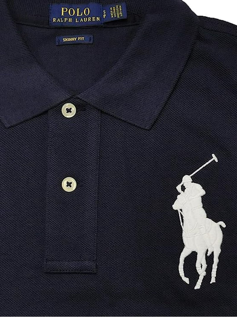 Polo Ralph Lauren Womens Big Pony Polo (X-Small, Navy White Pony