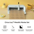 thumbnail image 2 of Set de Marcadores Metálicos Cricut Joy 1.0 mm Paquete de 6, 2 of 7