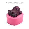 thumbnail image 4 of Injueey Molde de silicona para pastel con forma de coche, Vintage, 3 dimensiones, reutilizable, lavable, cocina, panadería, DIY, molde, Herramientas y accesorios para hornear, 4 of 6