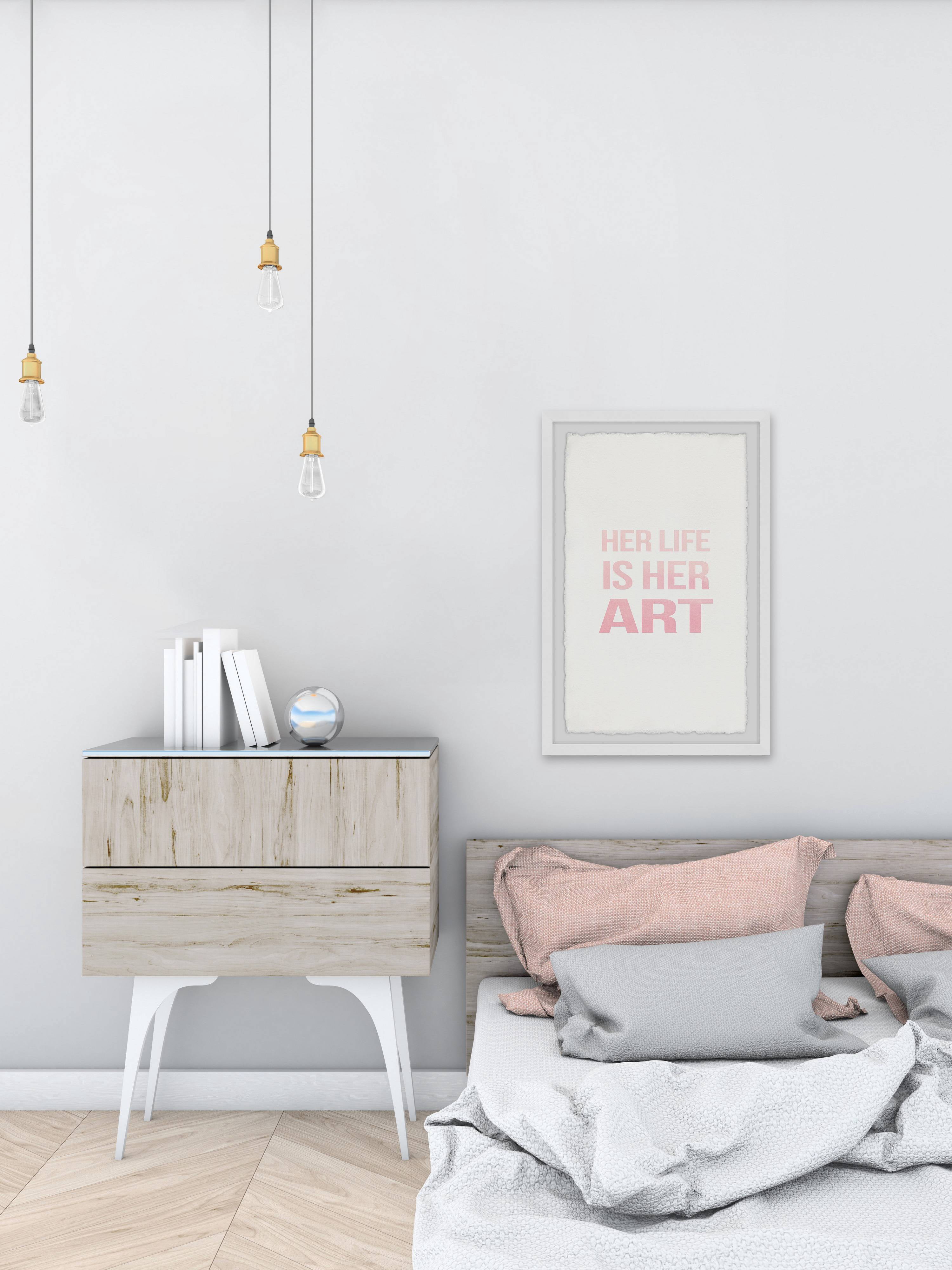 Marmont Hill Her Life Is Her Art II Framed Wall Art