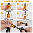 thumbnail image 4 of 12PCS Swage Tool HVAC Repairing Set with Bit Holder, Air Conditioner Copper Tube Expander Swaging Tool, 4 of 5