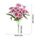 thumbnail image 3 of Flores artificiales de pensamiento de seda para decoración floral, ideales para bodas, hoteles, centros de mesa y el hogar., 3 of 5