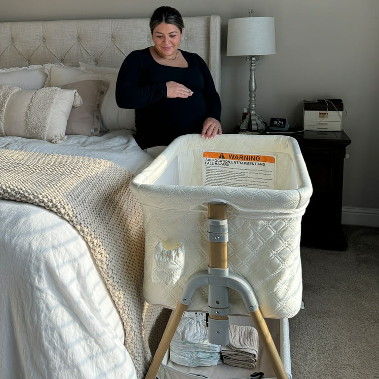 HARPPA Baby Bassinet Bedside Sleeper - 3-in-1 Cradle for