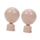 thumbnail image 4 of 2 piezas de remates para barras de cortina de ventana BLESIY decorativos de metal Rosa, 4 of 8