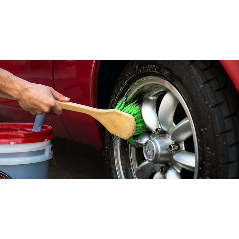 Chemical Guys Wheel And Tire Brush, Long Handle