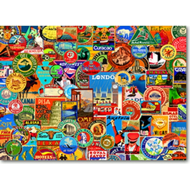 Willow Creek Press World Of Travel 1000 Piece Puzzle Walmart Com