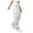 White, variant on GEWSEY Cargo Pants for Women High Waisted Hiking Pants Baggy Stretchy Wide Leg Y2K Streetwear with 6 Pockets (White, M)