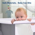 thumbnail image 3 of Magic Co Portable Baby Bassinet with Mosquito Net – Foldable Infant Crib for Safe & Comfortable Sleep, Mobile Baby Bed with Wheels, 3 of 10