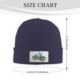 thumbnail image 3 of ZICANCN Graffiti Art Skateboarding Knit Beanie Hat, Winter Cap Soft Warm Classic Hats for Men Women, Navy Blue, 3 of 8