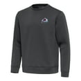 thumbnail image 2 of Men's Antigua Pewter Colorado Avalanche Relevant Lightweight Pullover Sweatshirt, 2 of 3
