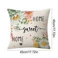 thumbnail image 3 of Lwlmwt Easter Season Watercolor Print Pillow Covers - Adorable Rabbit Decorative Cushion Covers for Bedroom & Spring Home Decor, 3 of 7