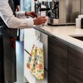 thumbnail image 5 of SEANATIVE Flowers Hand Towels with Hanging Loops Absorbent Hand Tie Towel Fast Drying Hand Towels for Wiping Hands Machine Washable Hang Towel for Home Bathroom Kitchen Decor 2 Piece, 5 of 7