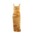 thumbnail image 3 of KOMOO Women Color Block Slip Dress Sleeveless Spaghetti Strap Slim Dress U Neck Sunndress Plus Size, 3 of 9