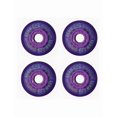 thumbnail image 1 of Kit De 4 Llantas Led Moradas De 80mm Para Patines, 1 of 5