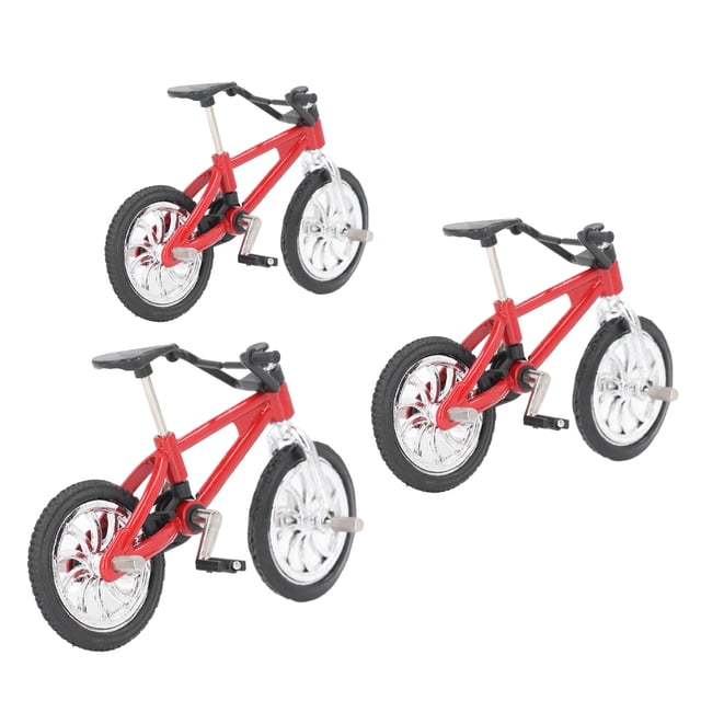 Casa De Muñecas Finger Mountain Bike, Modelo De 3 Uds., Juguete Con Detalles Ricos