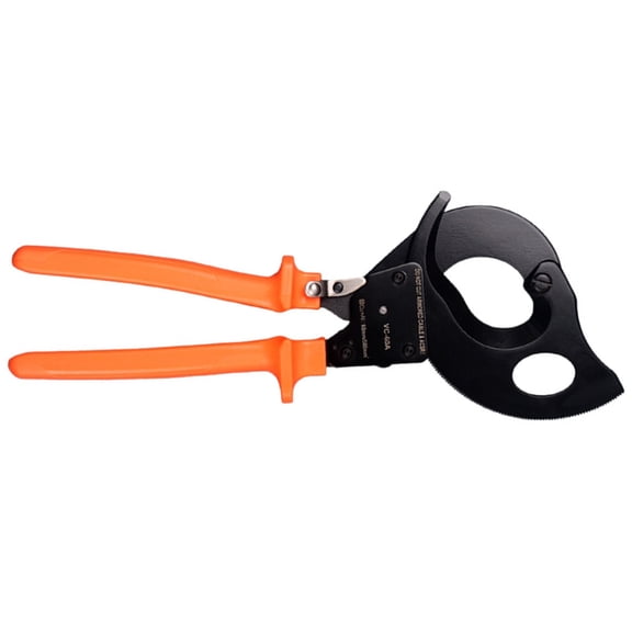 Heavy Duty Ratcheting Cable Cutter Easy to Use Suitable for Different Cable