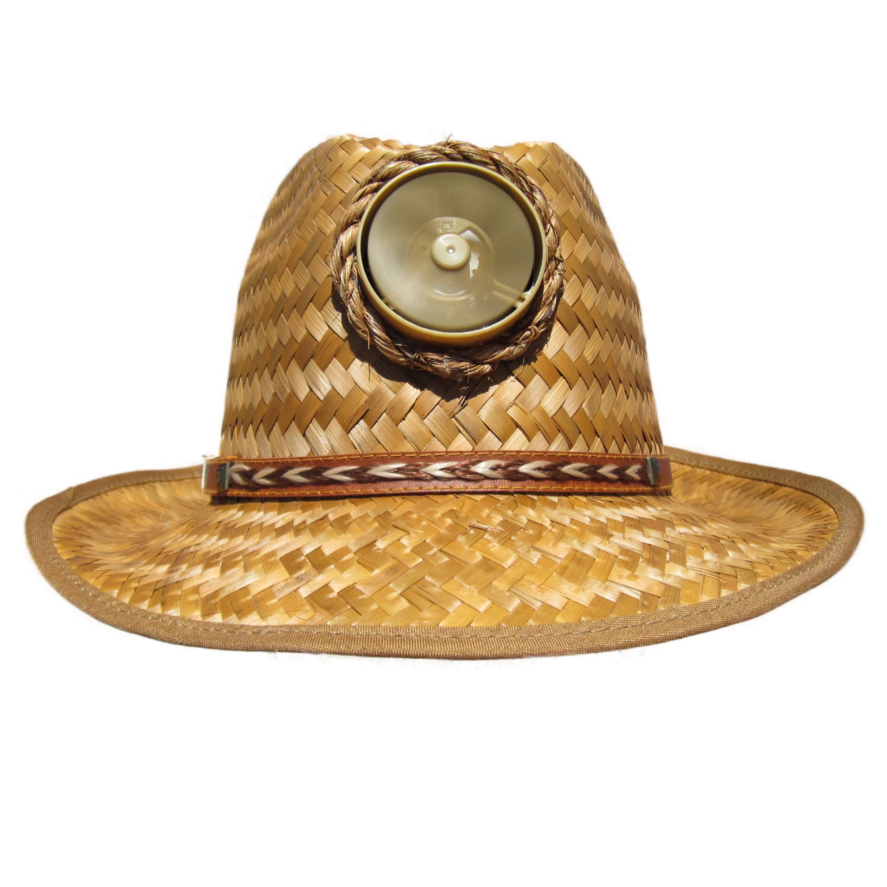 Kool Breeze Solar Cooling Straw Hat 