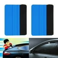 thumbnail image 3 of Qiangzon Felt Edge Squeegee Vinyl Wrap Application Tool Car Decal Sticker Installation Window Film Tinting Scraper Professional Sign Writing Flexible Plastic Soft Felt Scratch-Free Smooth Finish, 3 of 7