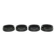 thumbnail image 2 of Anneau de Bouton AC, Bouton de Console Centrale Antirouille pour Auto Noir, 2 of 8