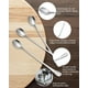 thumbnail image 2 of 10 cucharas largas de acero inoxidable Zhang Ming para café Helado y postre 19,5 cm, 2 of 5