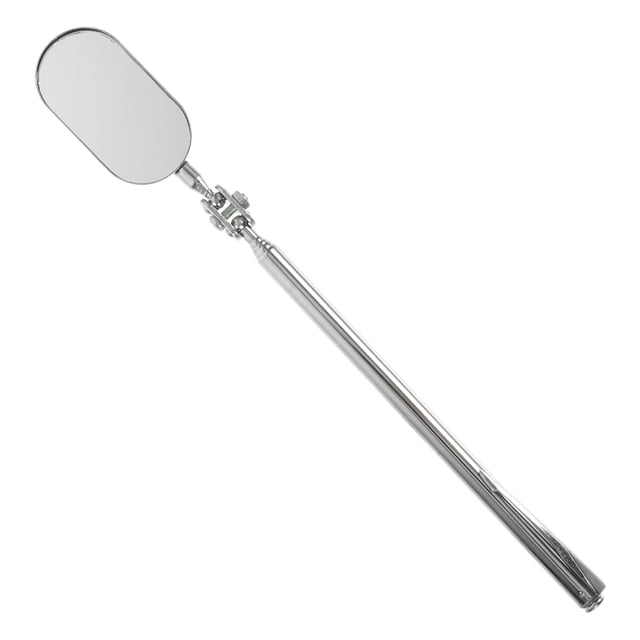 UPOUART 1Pcs Telescoping Inspection Mirror for Mechanics with Accurate Observation and Clear Reflection Silver