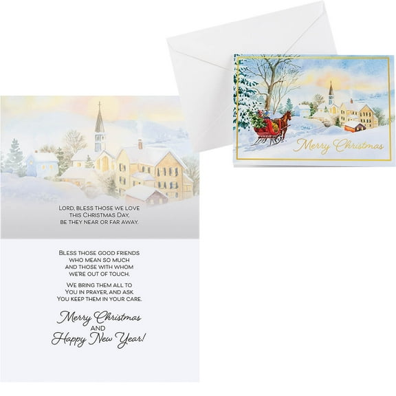 Sleigh Ride Card Set of 20