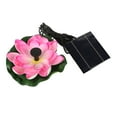 thumbnail image 4 of Bomba de agua Solar de flor de loto, fuente de Baño de aves Solar flotante para paisajismo, estanque de peces, jardín, Patio, acuario, 1,4 W, 4 of 12
