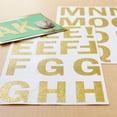 thumbnail image 2 of Recollections Gold Glitter Alphabet Stickers, 2 of 5