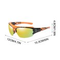thumbnail image 2 of Fnochy Clearance Outdoor Sports Sunglasses, Windproof Cycling Eyewear, Scratch Resistant, Water Resistant, Lightweight Design for Men and Women, Perfect for Running, Skiing, and Mountaineering, 2 of 5
