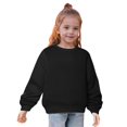 thumbnail image 5 of Bnwani Toddler Sweatshirt Cotton Long Sleeve Sweatshirt Cute Plain Tops Pullover, 5 of 8