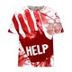 thumbnail image 1 of Camisetas de Manga Corta para Hombre Blusa de Manga Corta de Cuello Redondo Impresa, Top de Moda Casual para Hombres de Uso Diario Y Al Aire Libre, 1 of 3