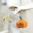 thumbnail image 4 of POINTERTECK Halloween Pumpkin Plush Pendant Cute Stuffed Vegetable Doll Mini Funny Pumpkin Plush Toy Cute Keychring Charms Backpack Decoration Halloween Gift, 4 of 6