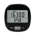 thumbnail image 5 of NFTIGB Compact Pedometer LCD Screen Step Counter Tracker with 7-Days Memory Digital Display Black, 5 of 9