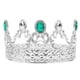 thumbnail image 2 of Tiara de de La Rhinestone de Las de Las Mujeres La Decoración Del cabellero Del Baile de Plata perfecl tiara nupcial de cristal, 2 of 8