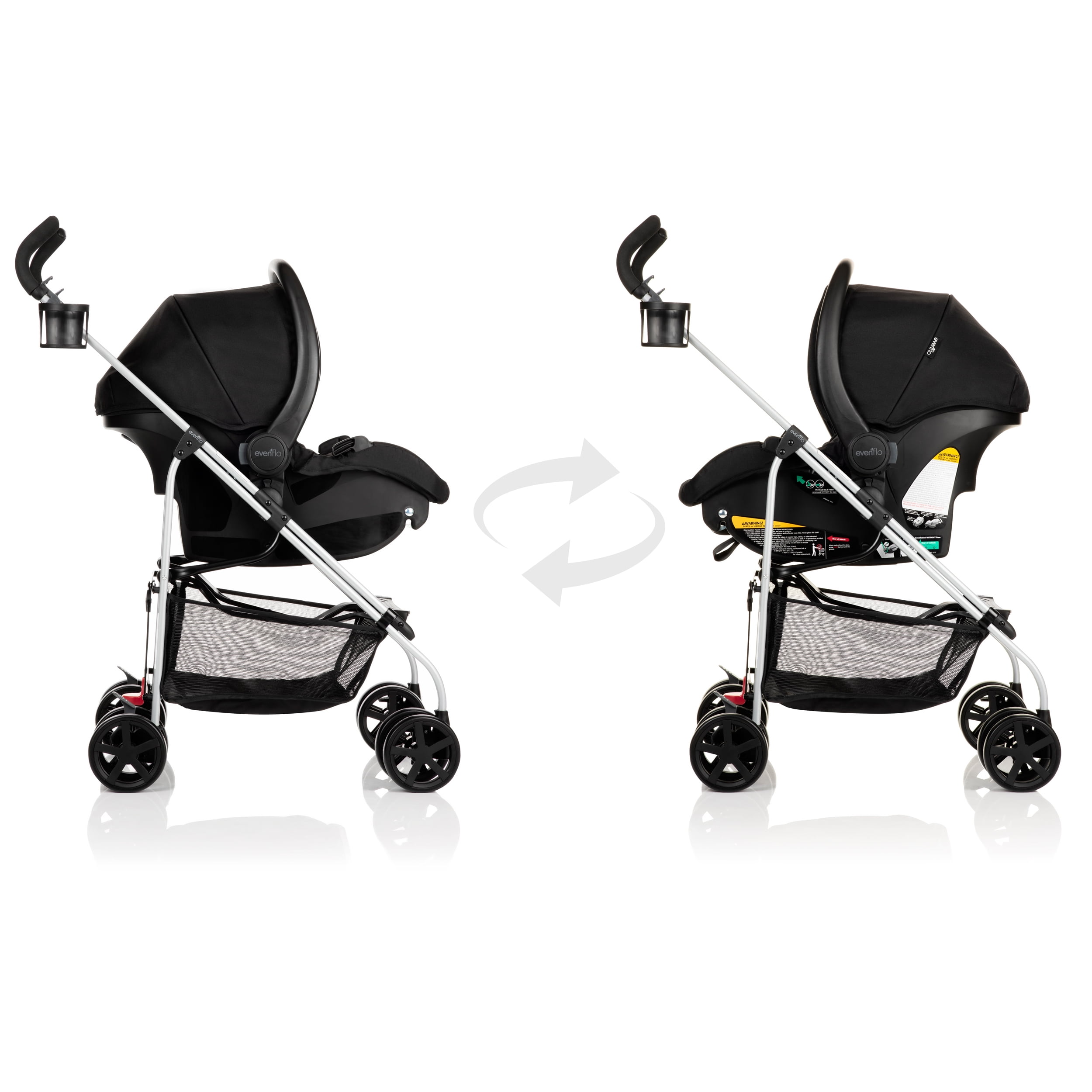 evenflo urbini reversi reversible lightweight stroller