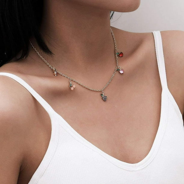 Necklace gold shop girl