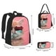 thumbnail image 2 of Easygdp Cool Cat Pink Sunglasses Mochila para Niños y Niñas con Set de Caja de Almuerzo y Estuche para Lápices 3 en 1, Mochila Escolar Estampada para Adolescentes, 2 of 7
