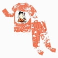 thumbnail image 2 of CAUYDY Girls Boys Halloween Cartoon Pajamas Cute Soft Long Sleeve Graphic Nighty PJS 2PCS Sleepwear Set,2Y, 2 of 8