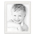 thumbnail image 2 of ArtToFrames 27" x 34" Majestic White Picture Frame, 27x34 inch Silver Wood Poster Frame (WOM-5198),  Pack, 2 of 7