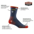 thumbnail image 2 of Darn Tough Men's Hiker Micro Crew Cushion Sock, 2 of 7