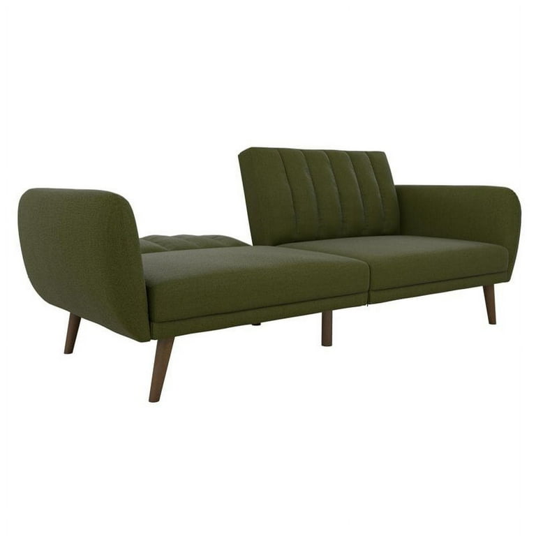 Novogratz brittany sofa 2024 futon faux leather