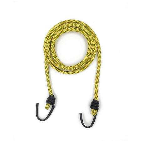 

SewLab High Strength Elastic Cord (1.8 Meter) Luggage Tying Rope with Hooks (Assordted/Multicolour) - Pack of 5