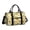 Sunflower and Scroll Cream Pattern, variant on Sunflower and Leopard Yellow Pattern Gym Bag with Shoe Compartment, Duffel Bag with Wet Pocket and Trolley Sleeve, Roomy Gifts Ideas for Christmas Birthday,17.3 X 11.8 X 7.5 Inches