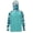Fish Camo Light Teal Green, variant on Long Sleeve Sun Shirts for Men Fishing Hiking Running Tops Sun Hoodie Lightweight Breathable Outdoor UV Protection Rash Guard, 4XL, Blue